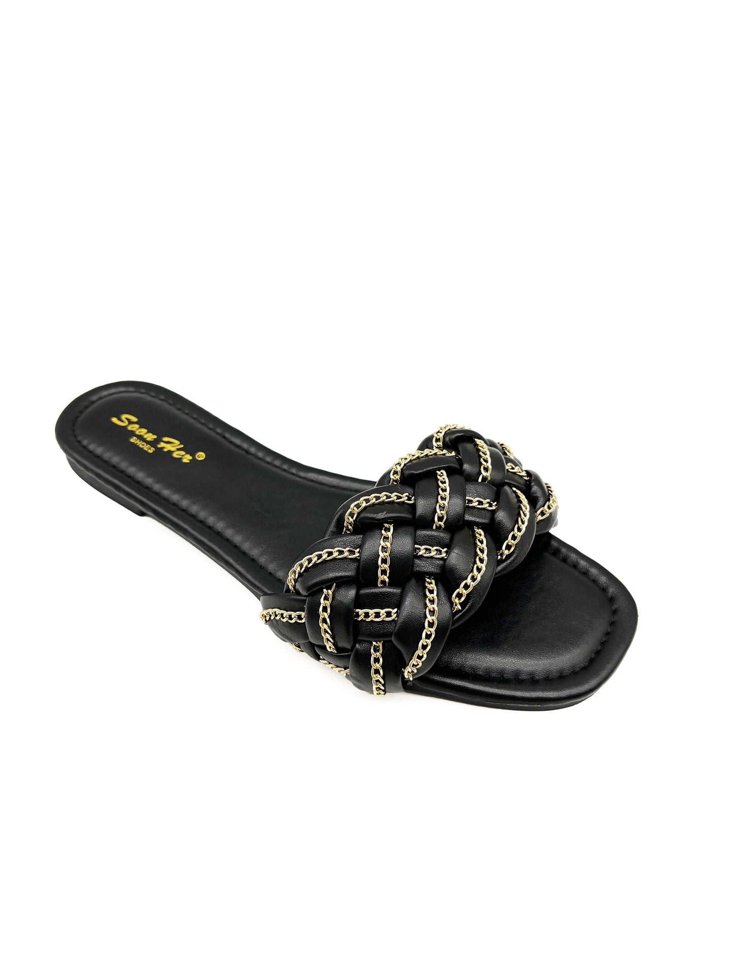 Ravy Black Slides