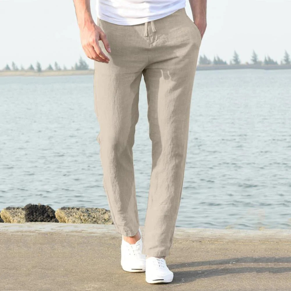 Lorro Piana - Gentlemen’s  High-quality Linen trousers