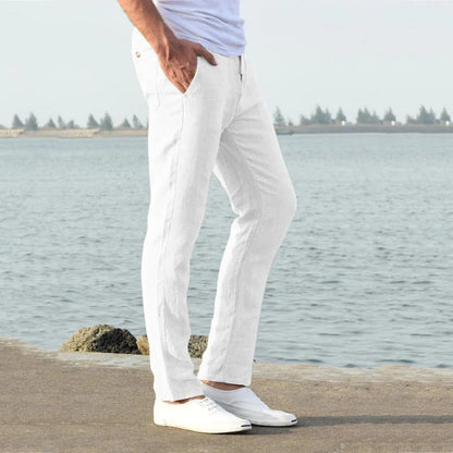 Lorro Piana - Gentlemen’s  High-quality Linen trousers